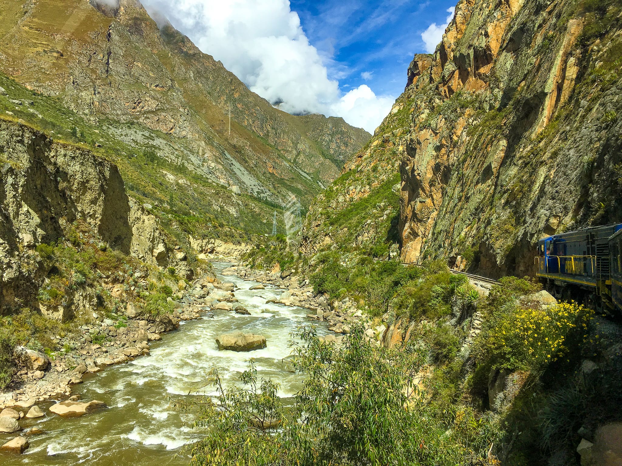 peru river landscape
