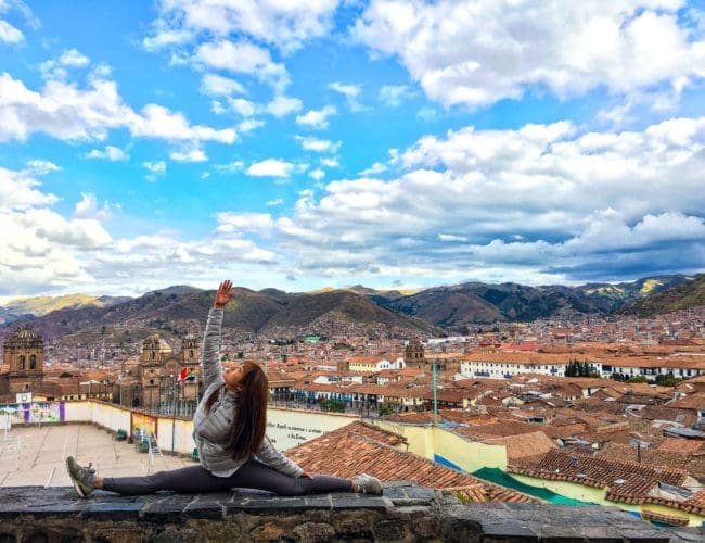 explore cusco peru yoga