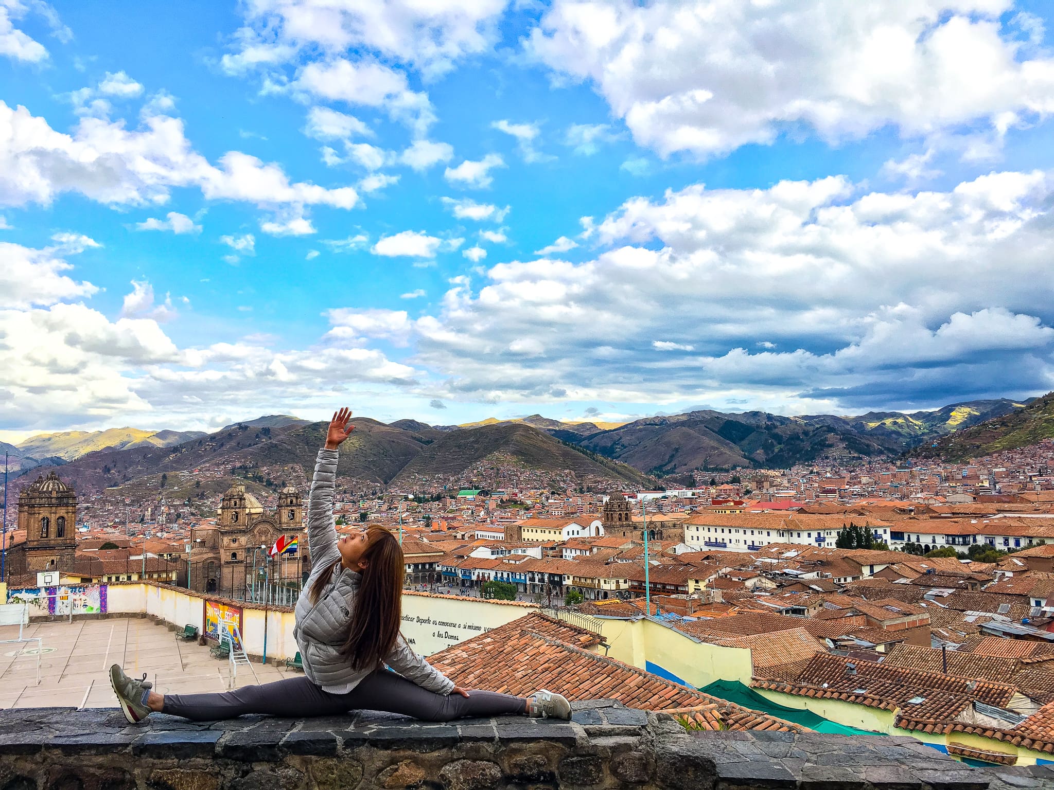 explore cusco peru yoga