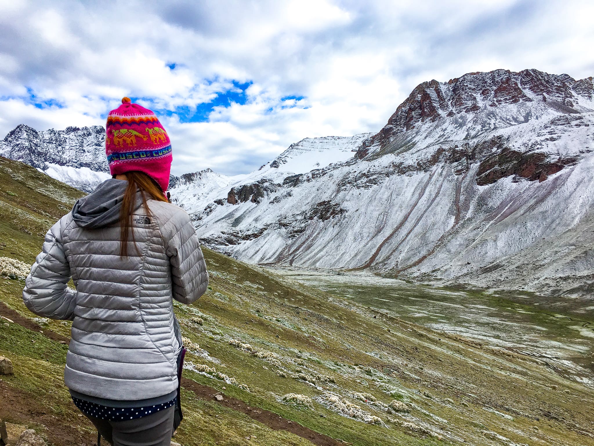 andes mountain snow
