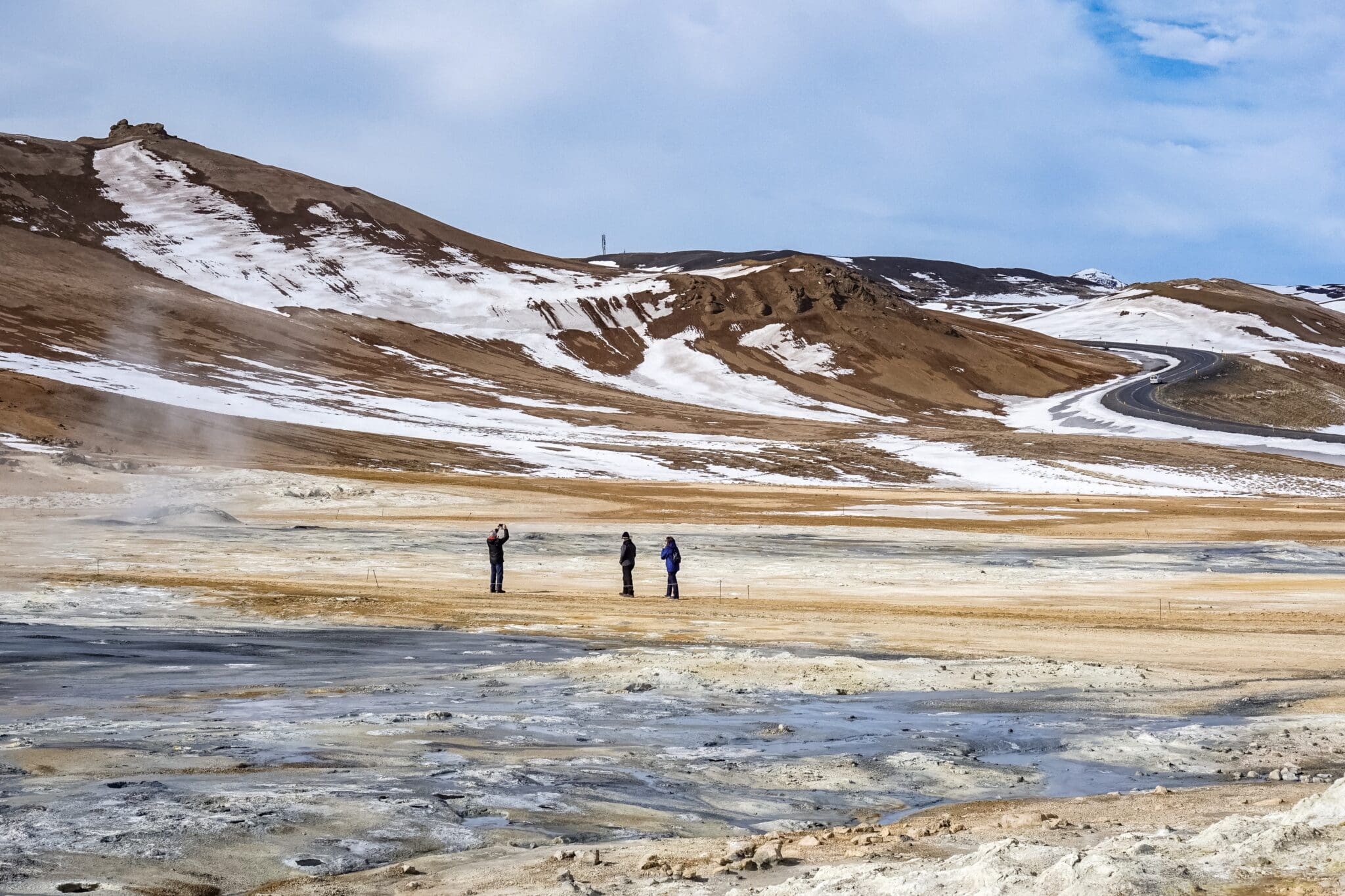 Hverir geothermal fields