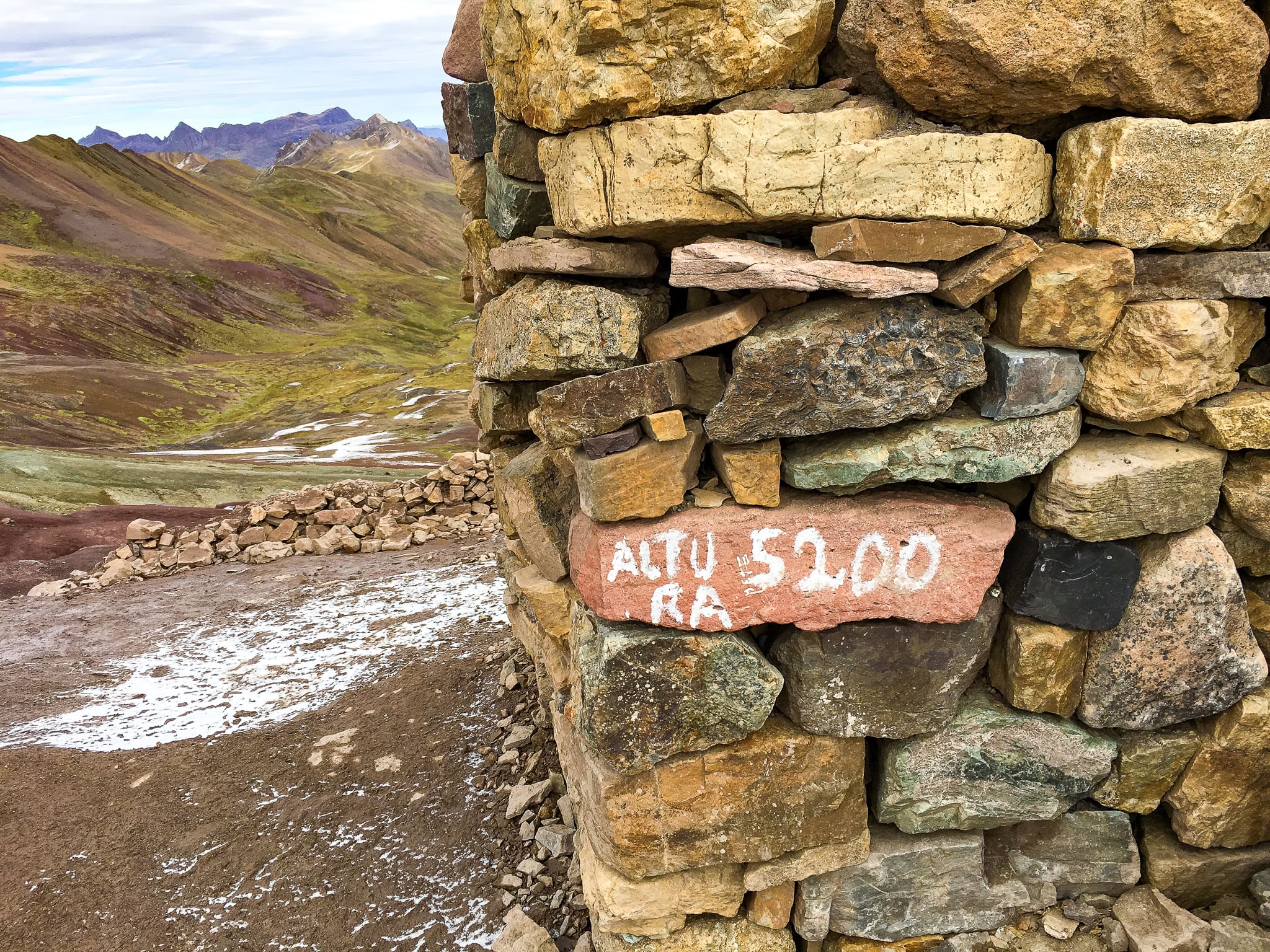 rainbow mountain summit